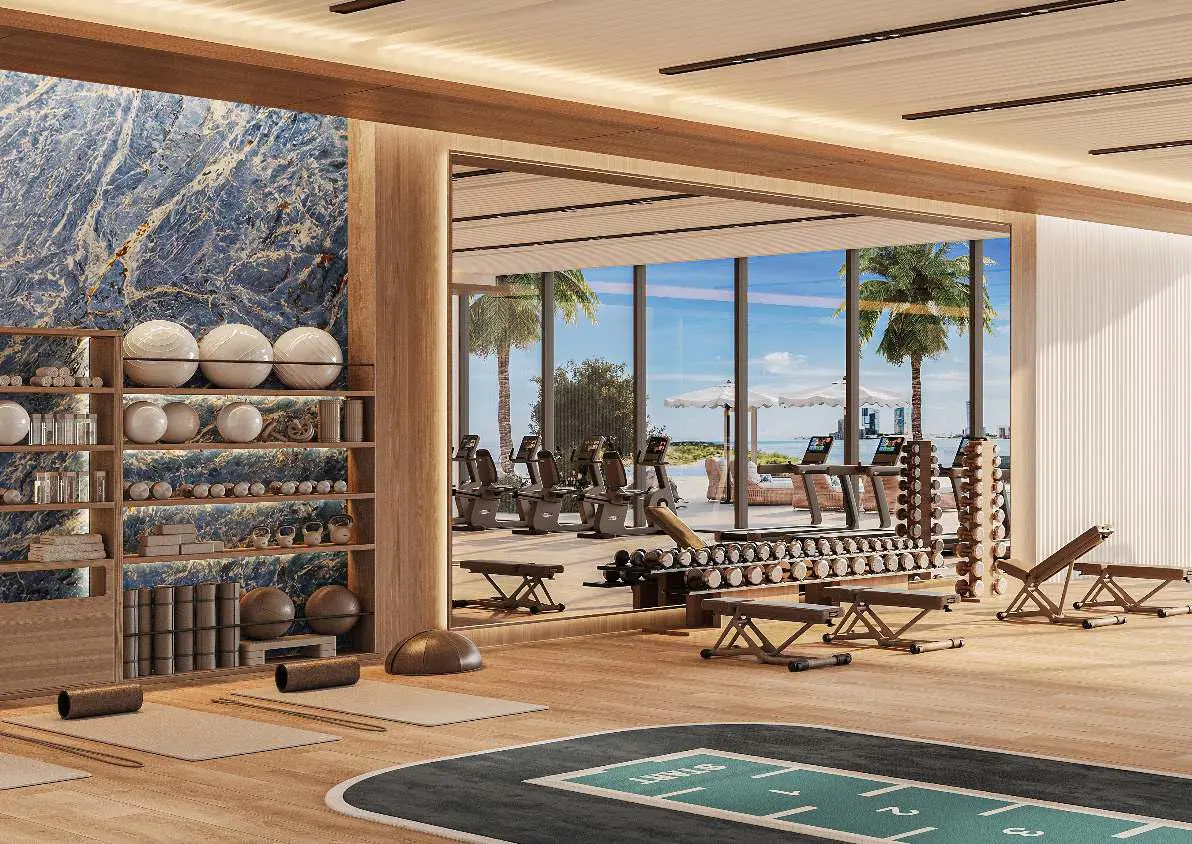 Luxury recreational area at Radisson Residences Phase 2 Tower 3 Al Reem Island Abu Dhabi