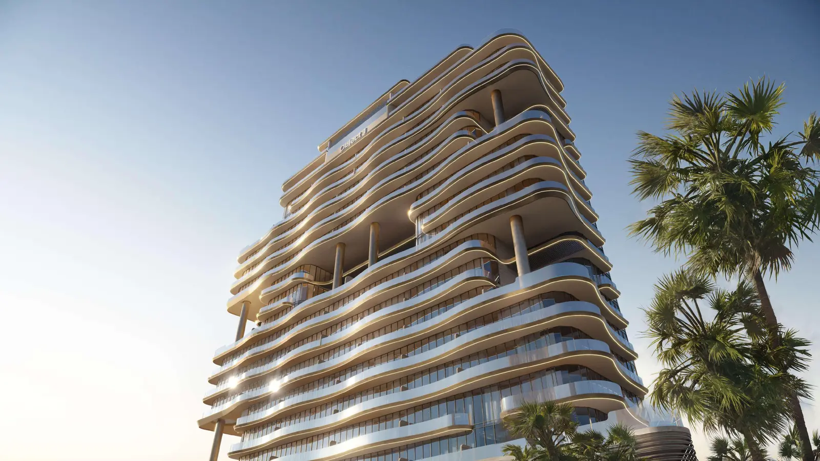 Rooftop terrace at A1LA Residence offering cityscape and skyline views with premium amenities on Al Reem Island, Abu Dhabi.