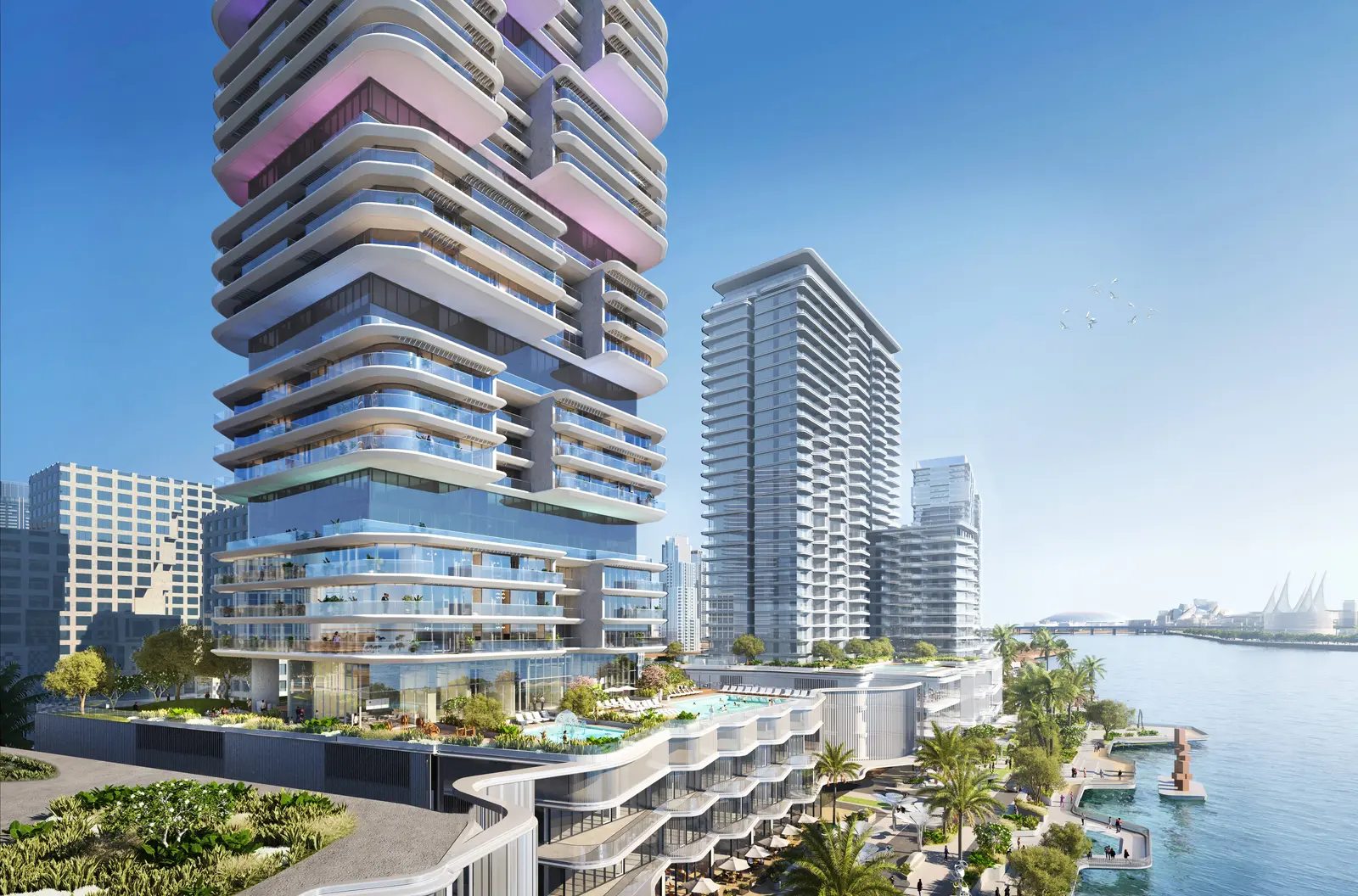 Vibrant street‑level perspective highlighting the building’s welcoming entrance, modern structure, and energetic urban presence..jpg