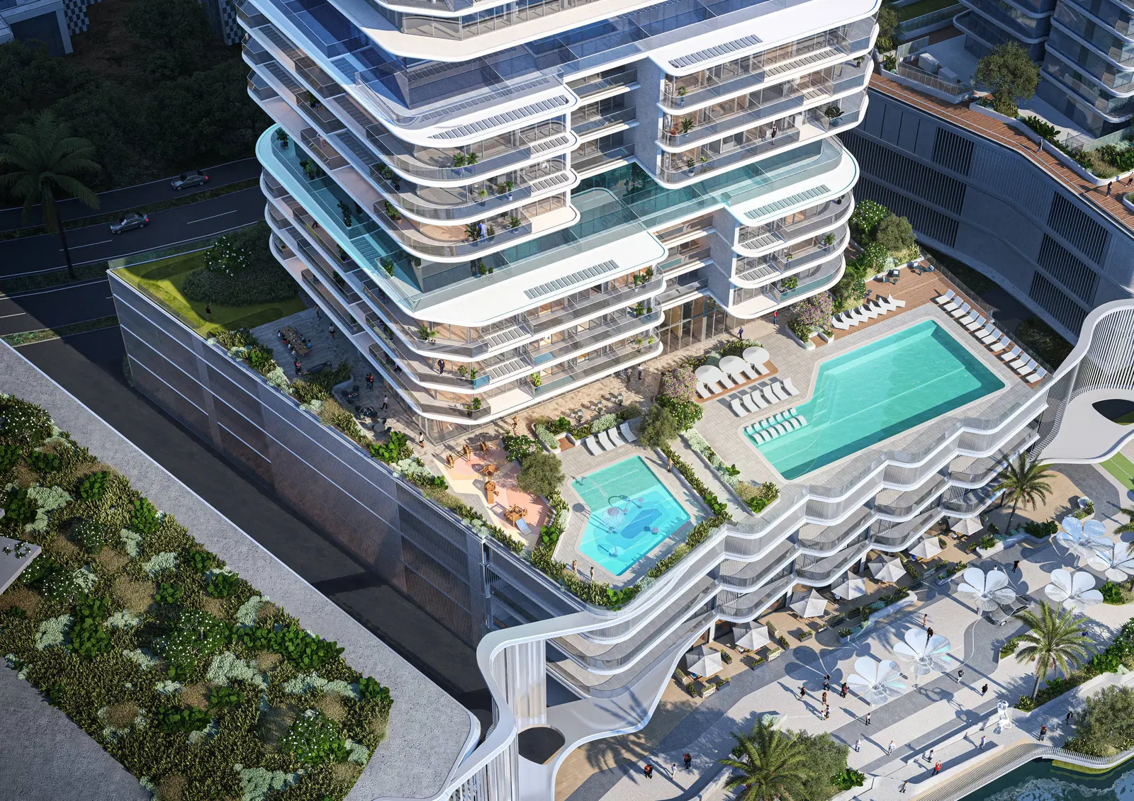 Bold corner elevation with expressive architectural shapes, clean lines, and a youthful, dynamic visual identity..jpg