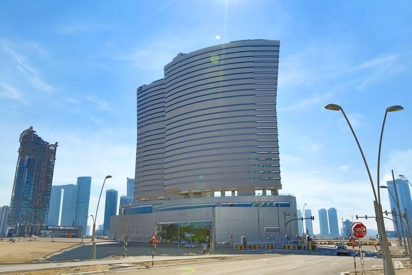 Oceanscape waterfront residential tower on Al Reem Island, Abu Dhabi